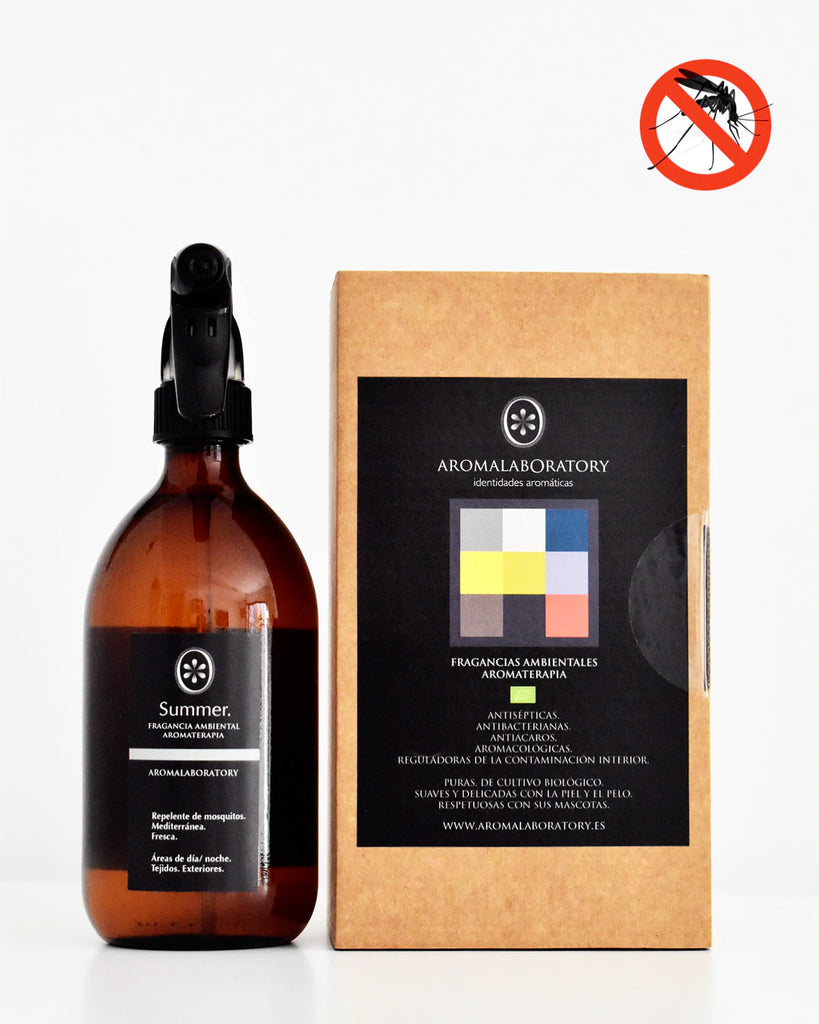 Repelente de mosquitos SUMMER. Aromaterapia. Ecológica. 500ml.