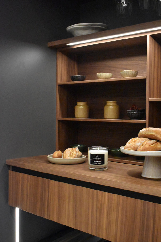 Vela FLOR DE FLORES. Aromaterapia. Ecológica.