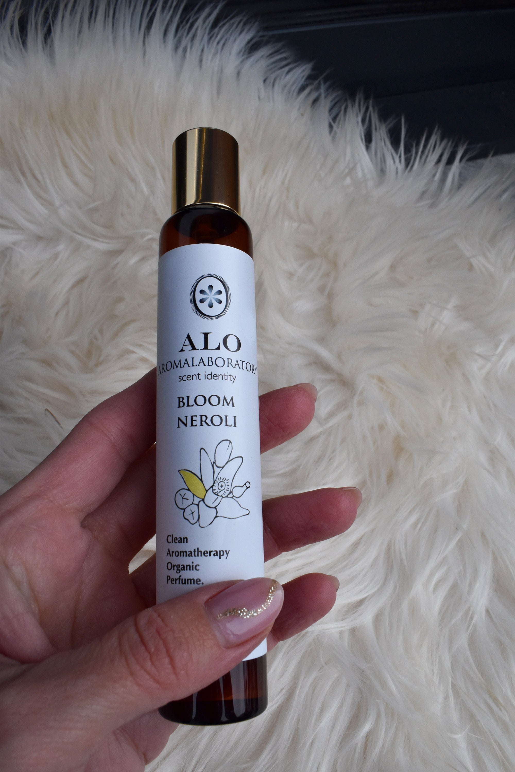 BLOOM NEROLI. Parfum Clean d'Aromathérapie. Bio. 55ml