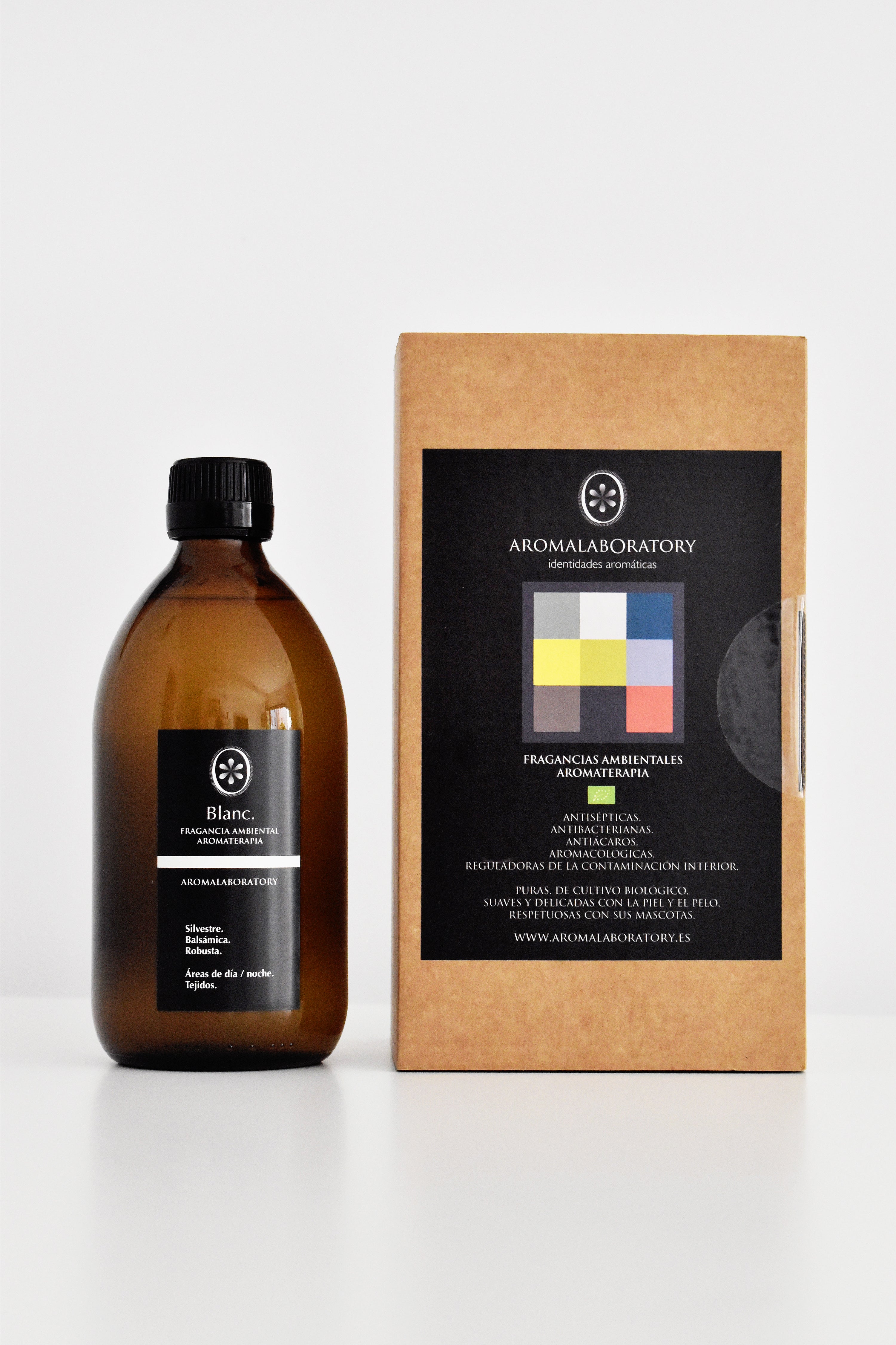 Aromathérapie Parfum d'Intérieur BLANC. Écologique. 500ml.
