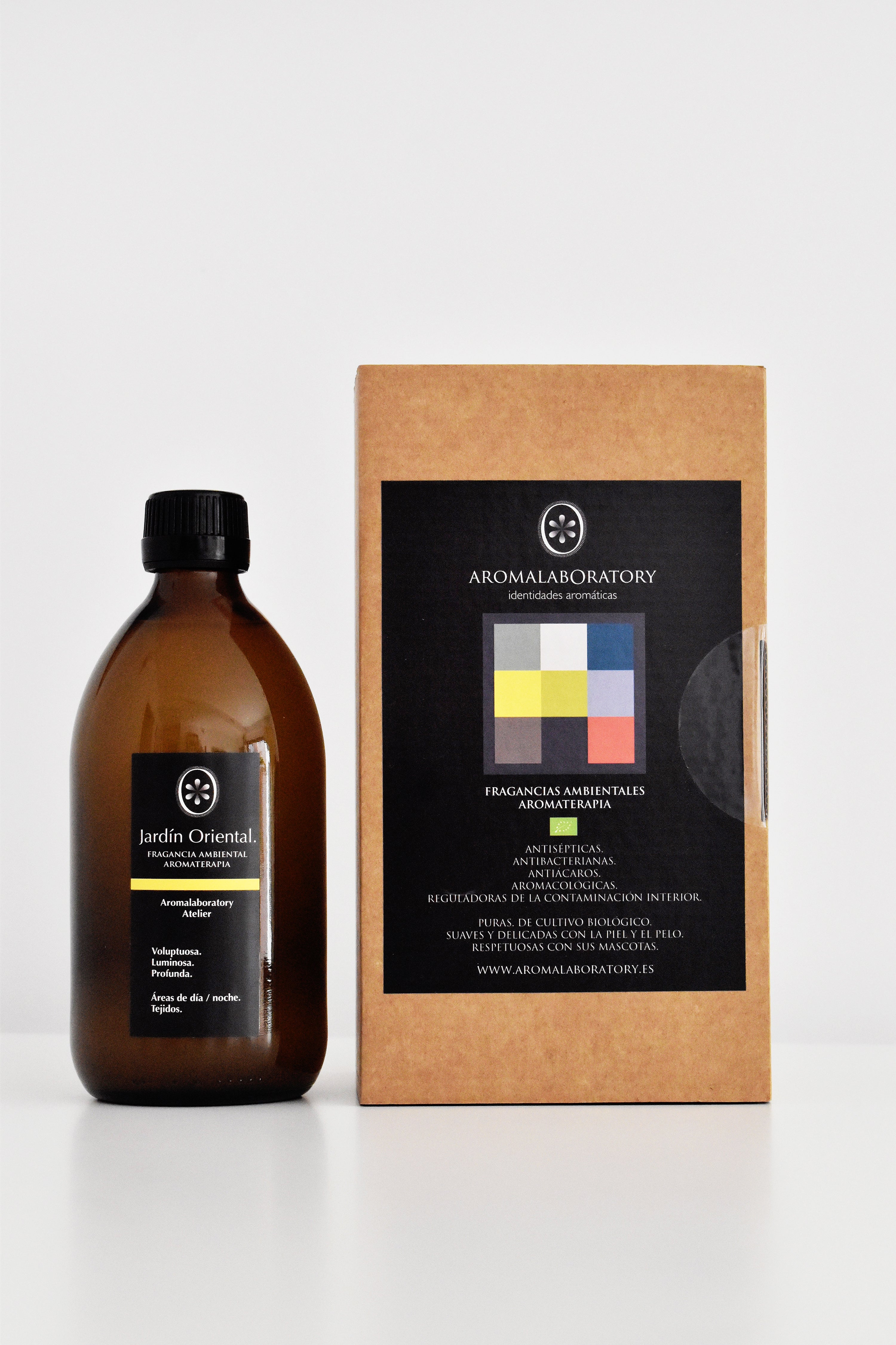 Aromathérapie Parfum d'Intérieur JARDÍN ORIENTAL. Écologique. 500ml.