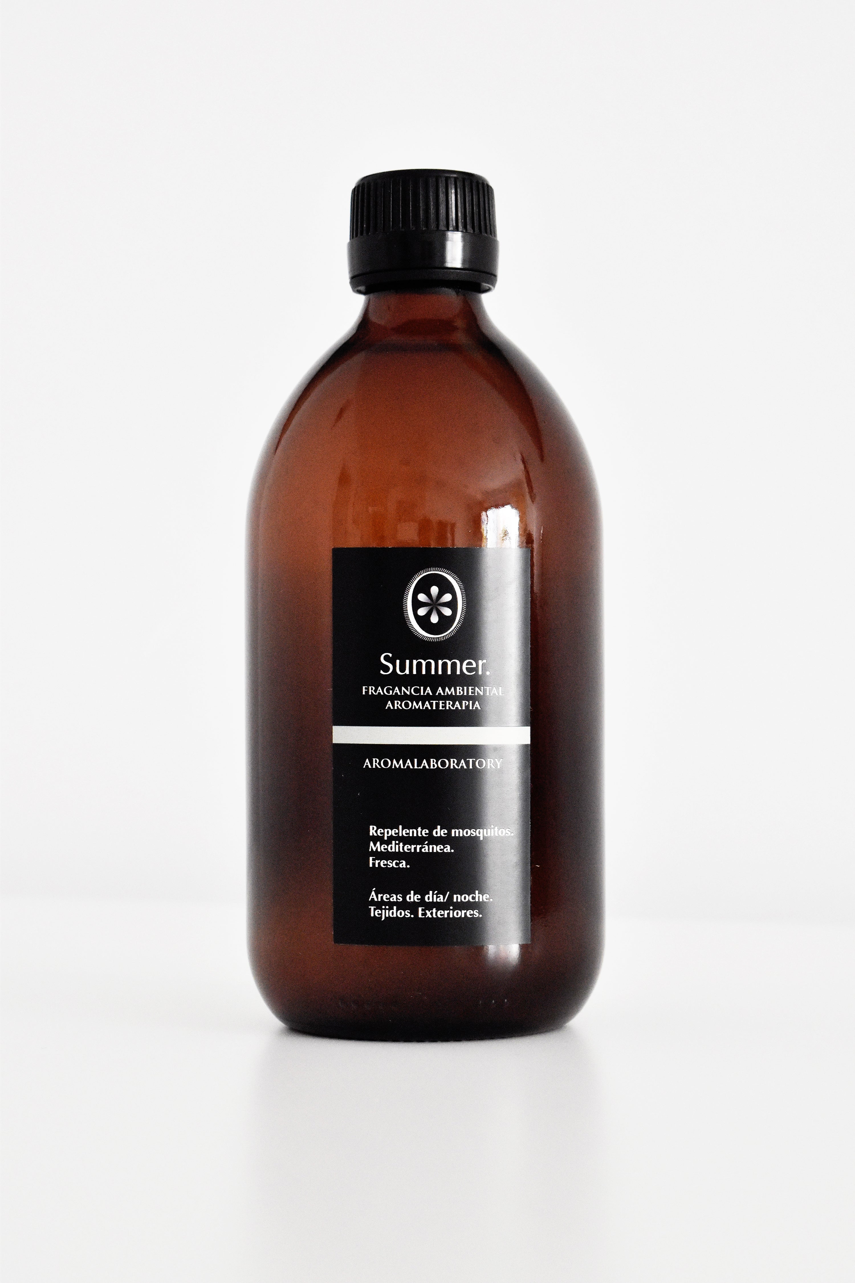 Parfum Anti-moustique SUMMER. Aromathérapie. Écologique. 500ml.