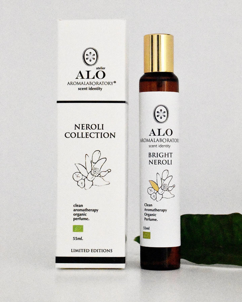 BRIGHT NEROLI. Parfum Clean d'Aromathérapie. Bio. 55ml