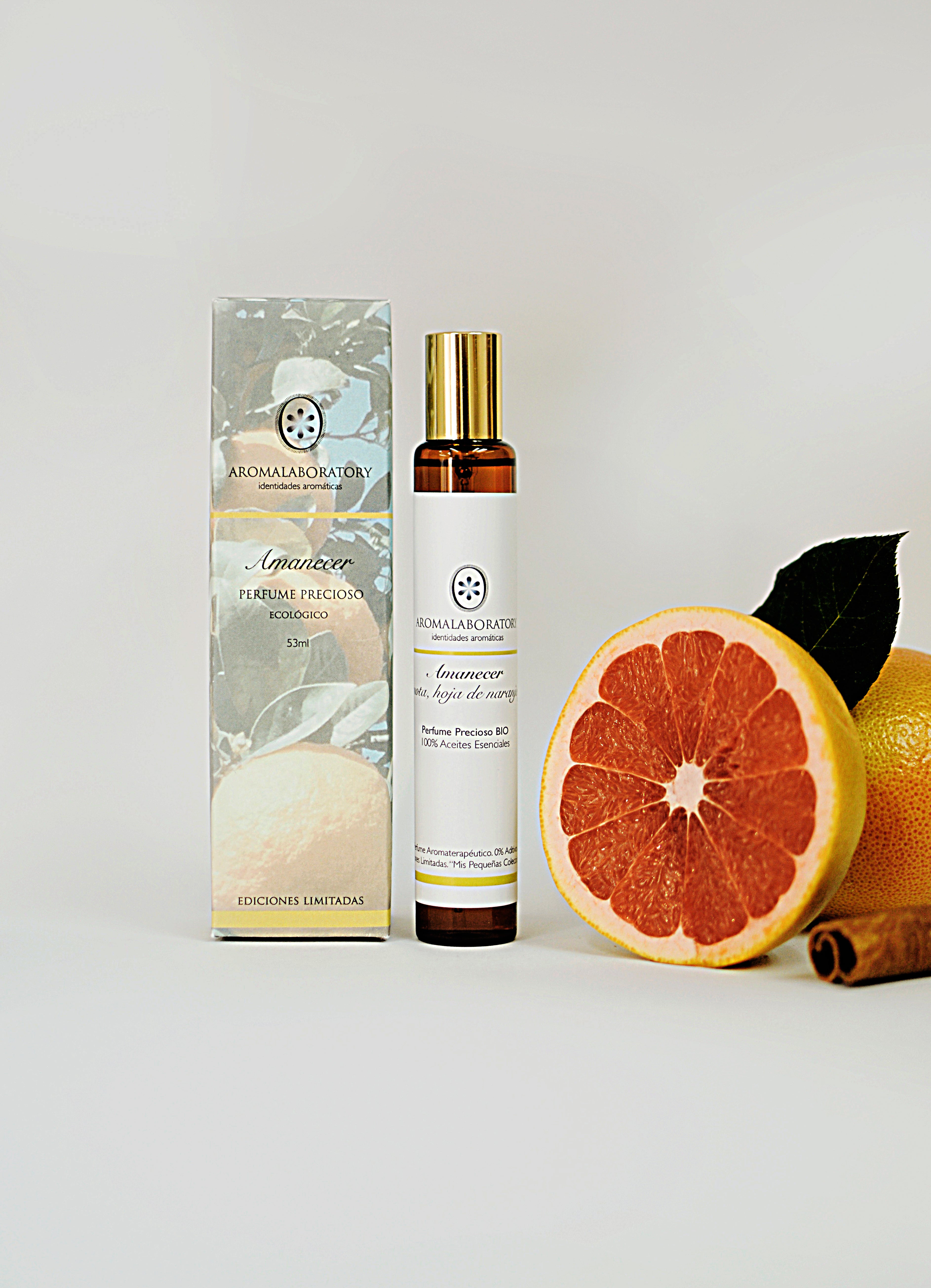 AMANECER. Aromatherapy Clean Perfume. Organic. 53ml.