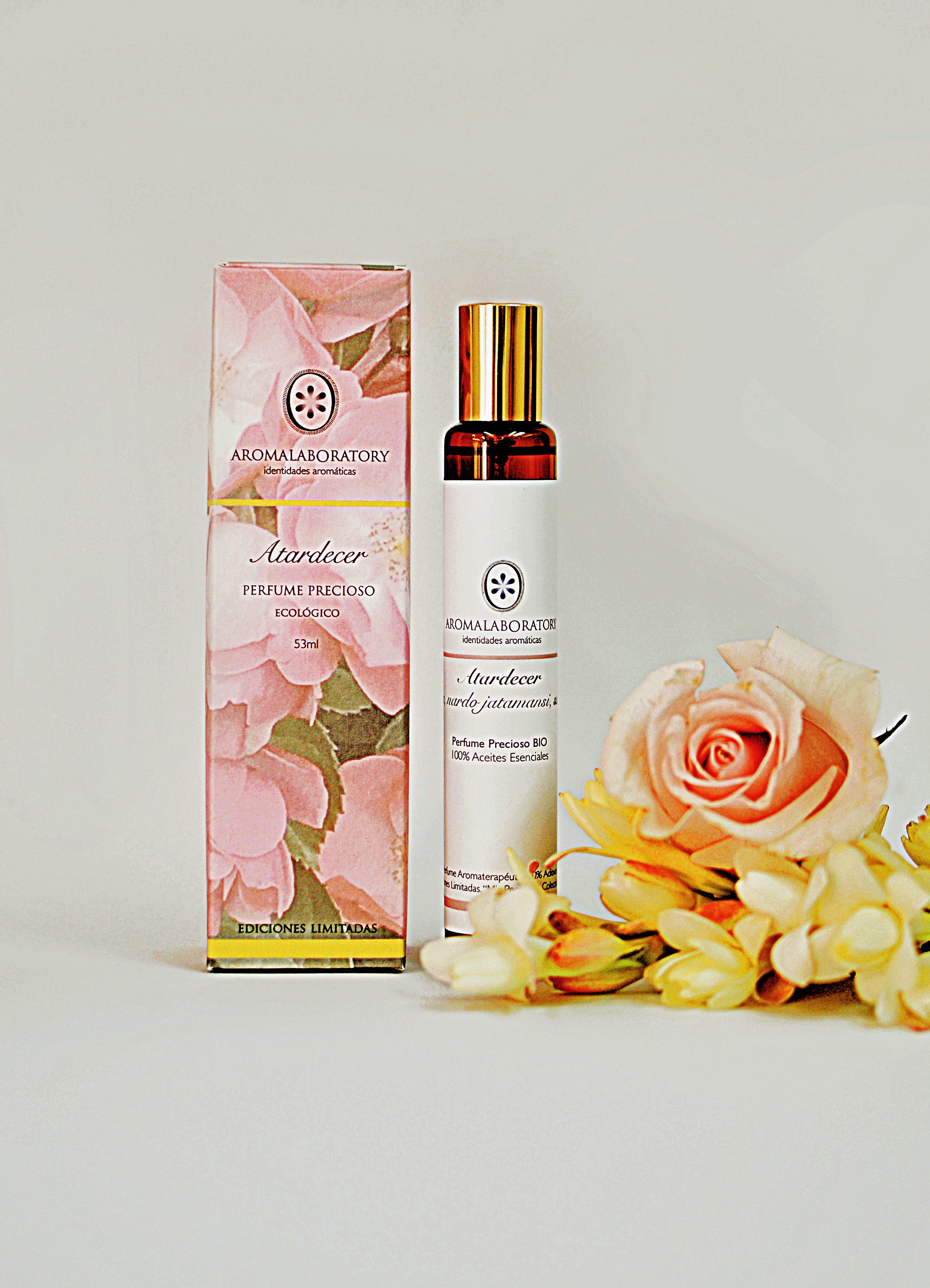 ATARDECER. Aromatherapy Clean Perfume. Organic. 53ml.